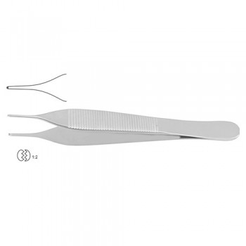 Adson Dissecting Forceps 1 x 2 Teeth Stainless Steel, 15 cm - 6" 